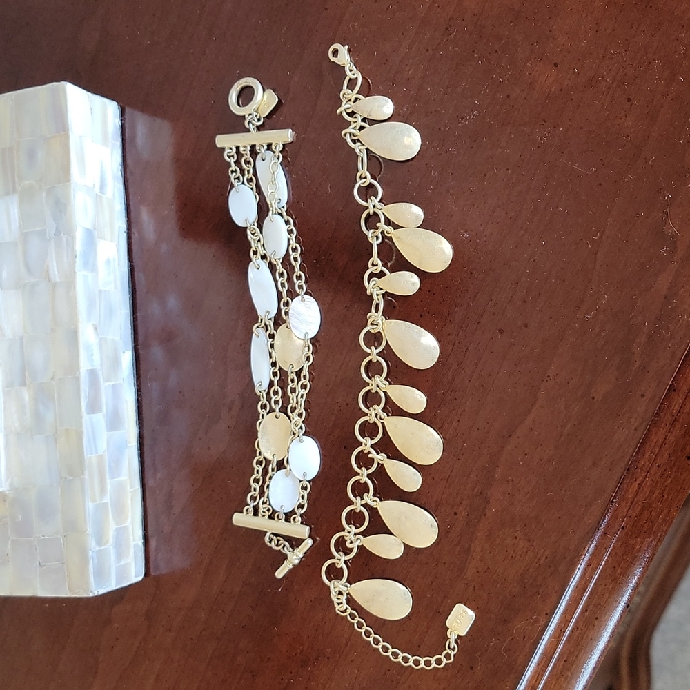 Chaps bracelets set of 2